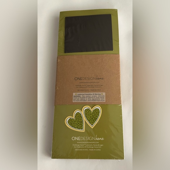 New Floral Magnetic Lined Notepad Artistic Border Gold Colored Pen - Picture 3 of 11